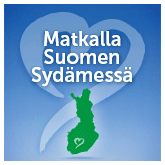 Matkalla Suomen Sydämessä -logo